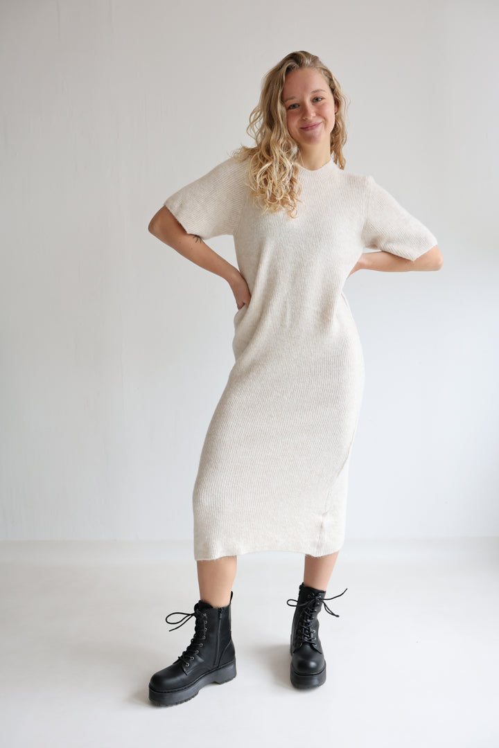 Langes Strickkleid Nuna