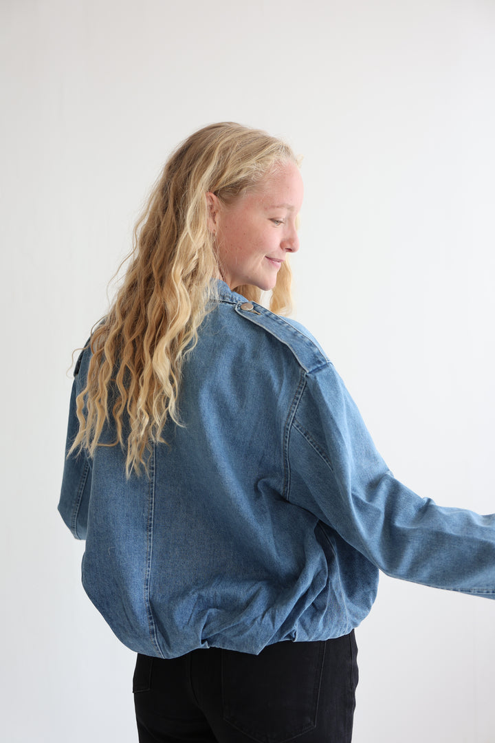 Nova Zip Denim Jacket