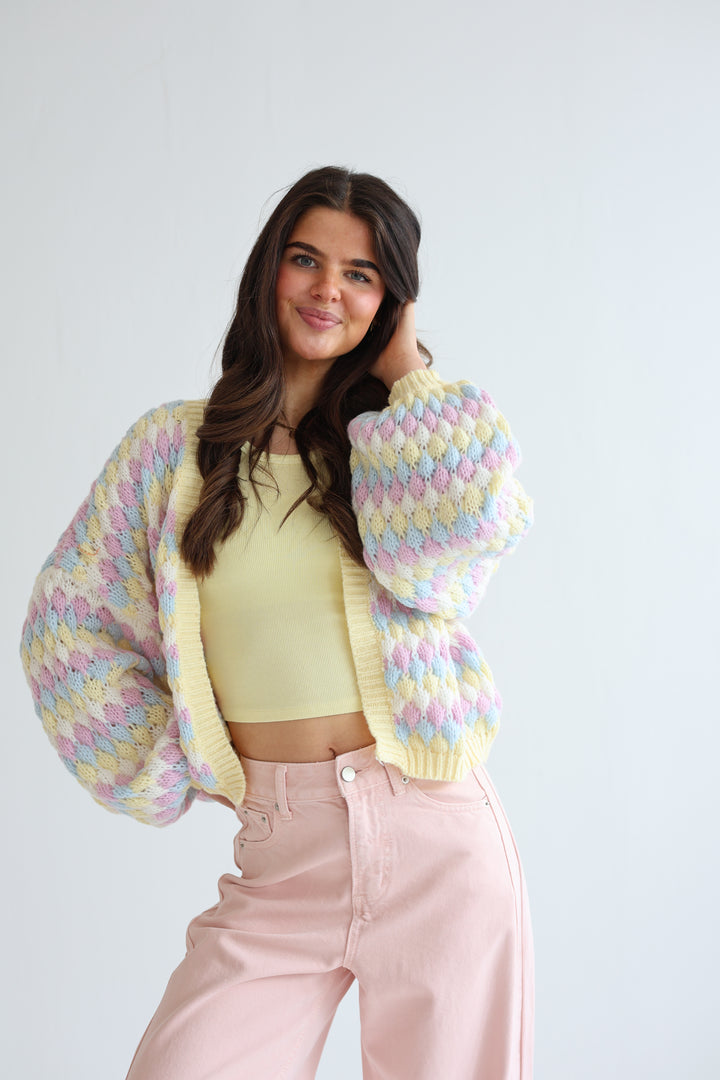 Sugar Pop Knit Cardigan