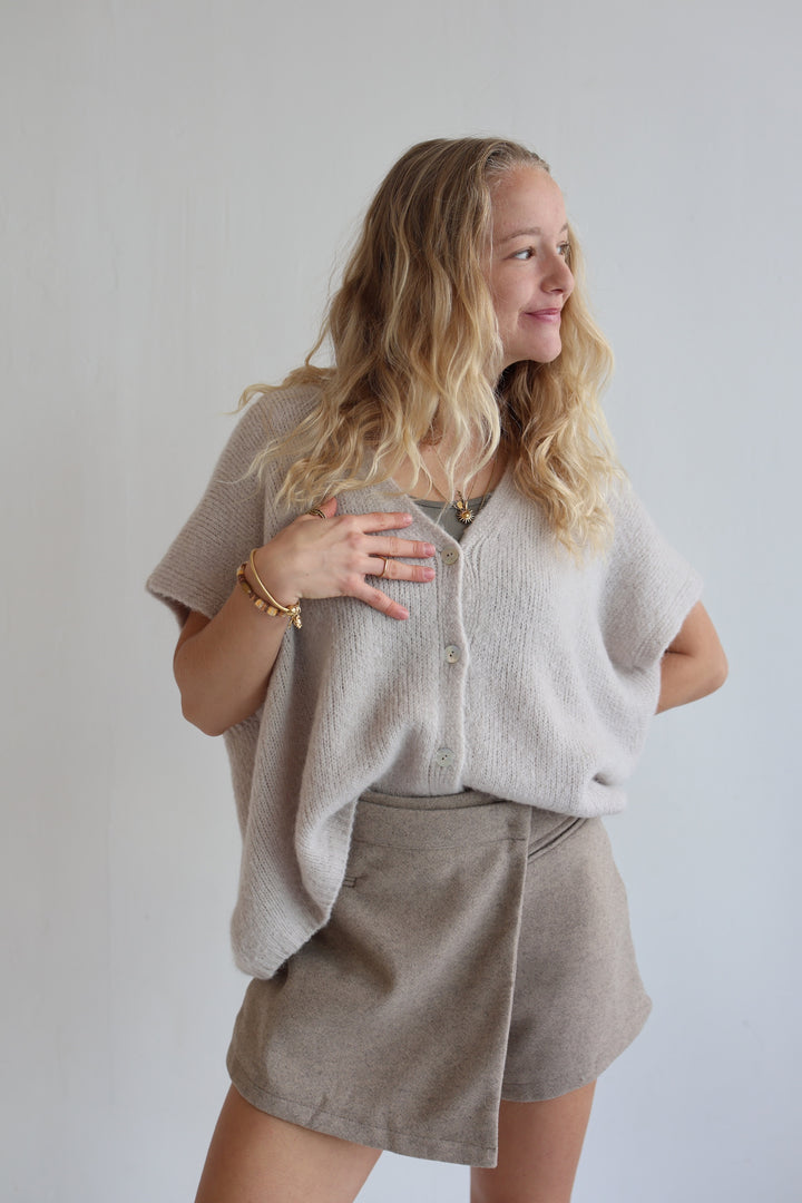 Lockere Pullunder-Weste Gina