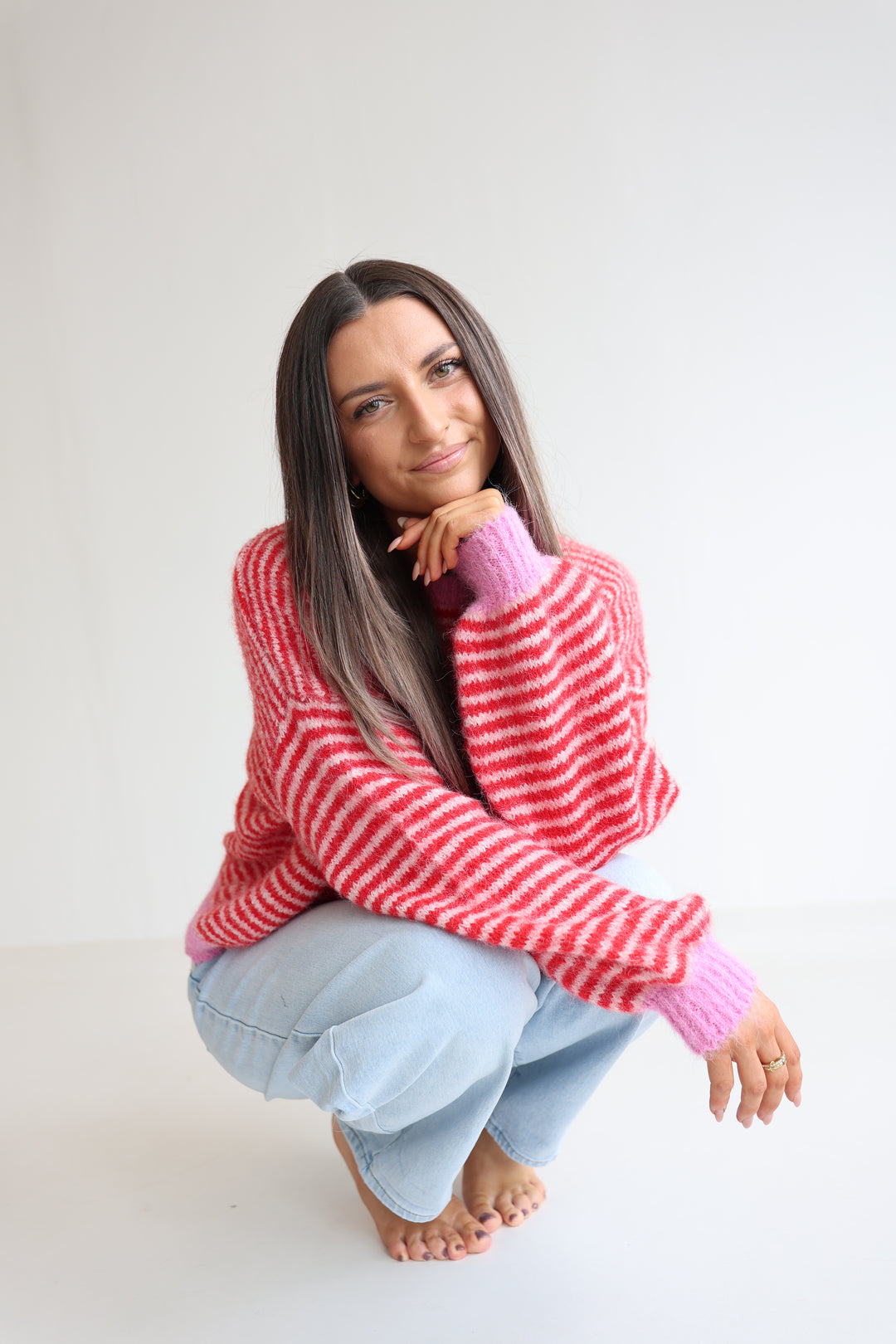 Gestreifter Pullover Moodline Knit