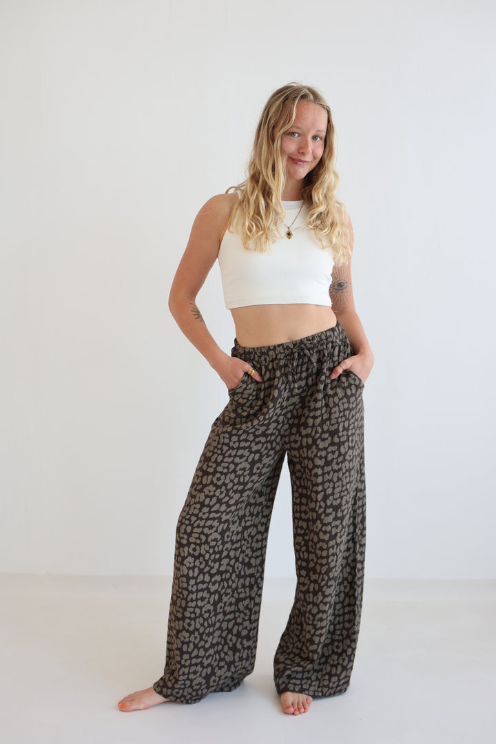 Musselinhose Timeless Leopard
