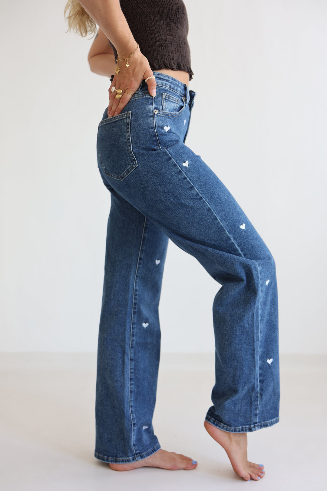 Love Letter Straight Fit Jeans