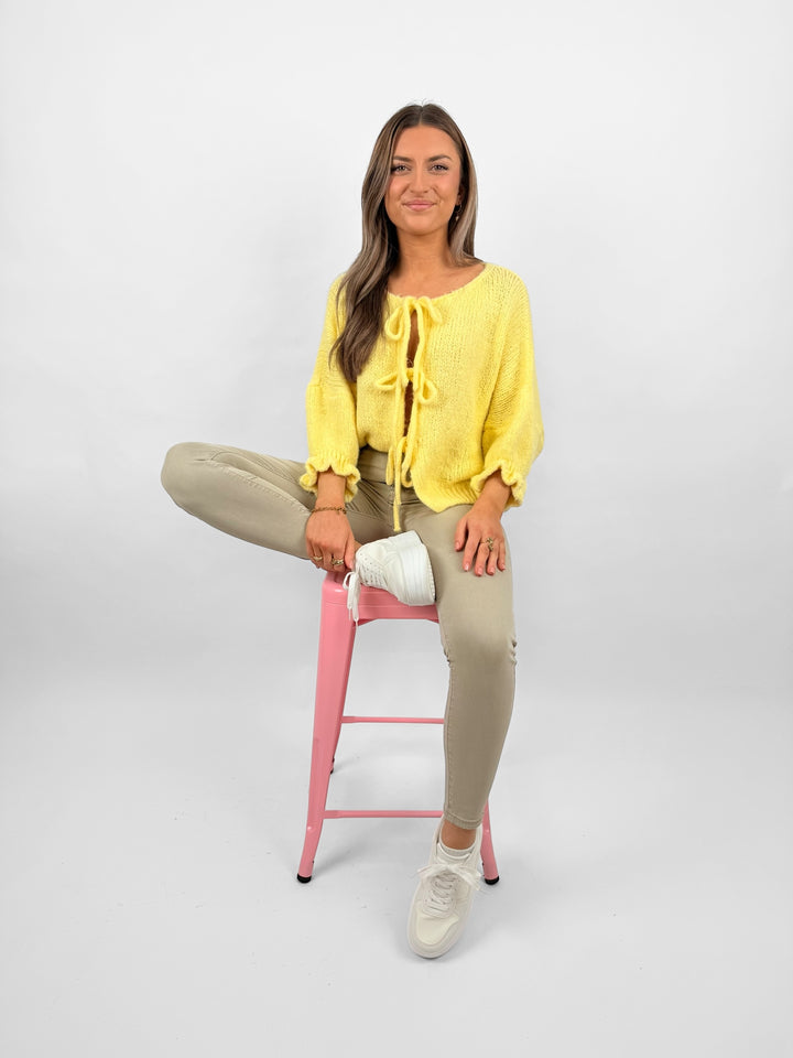 Cardigan mit Schleifen Lilly (3/4-Arm)