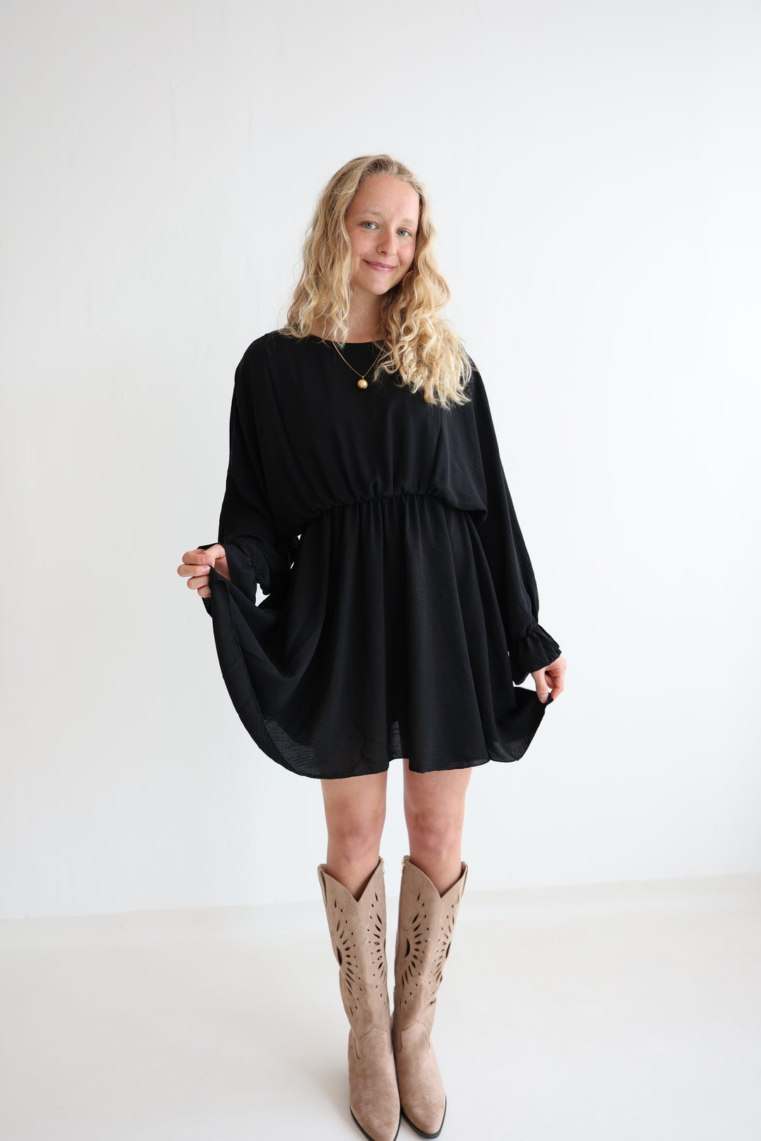 Flowy Sleeve Dress