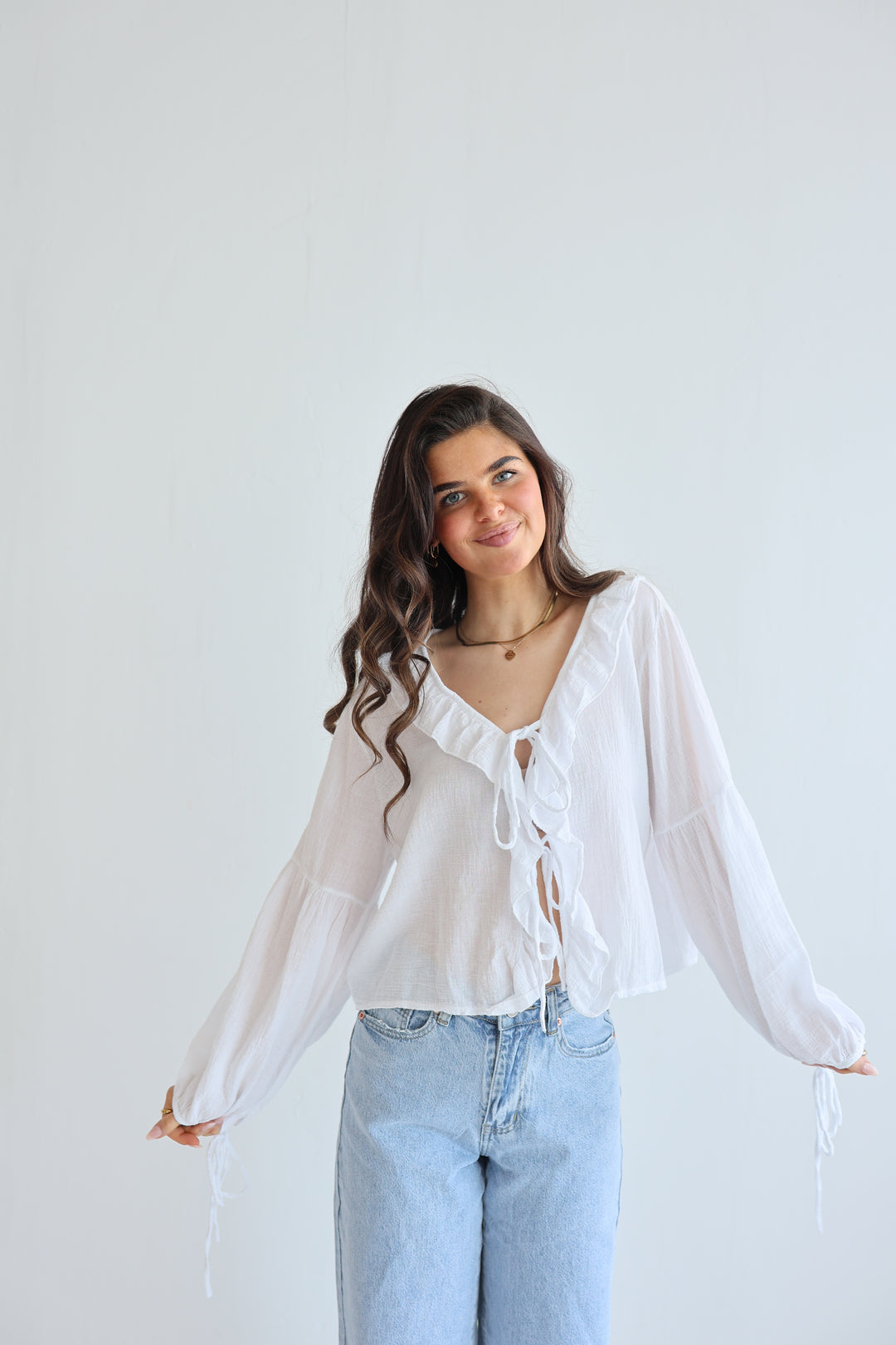 Rüschenbluse Leyla