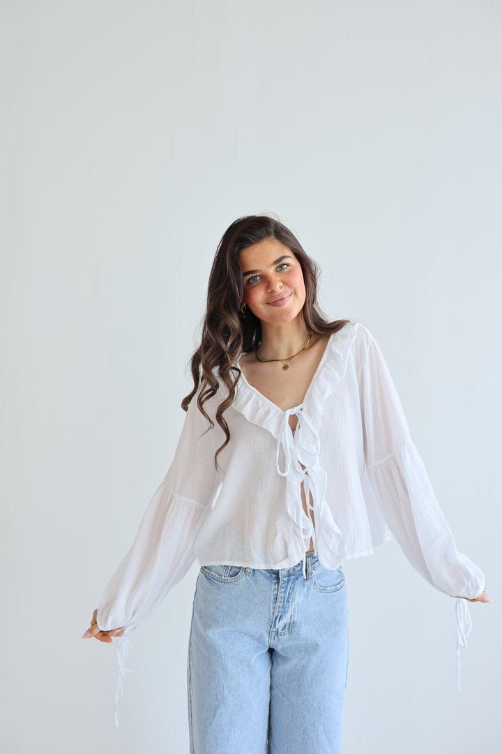 Rüschenbluse Leyla