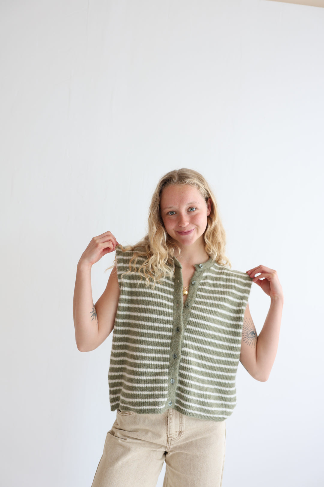 Gestreifte Weste Josephine