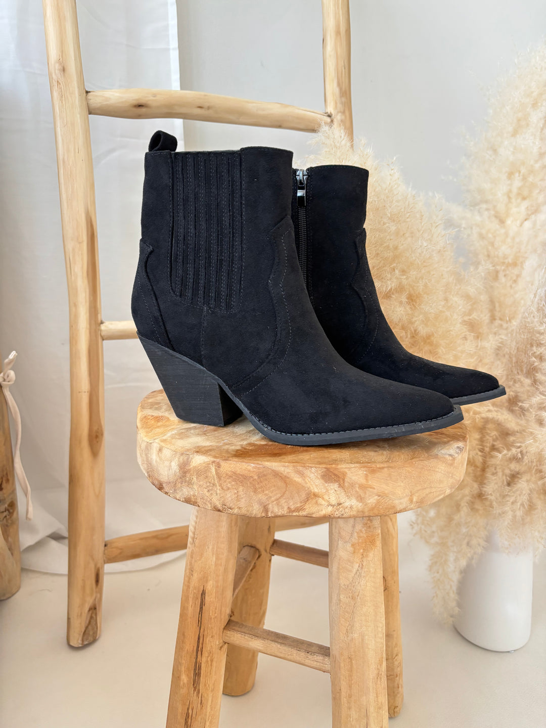 Western Stiefelette mit Blockabsatz Vegas