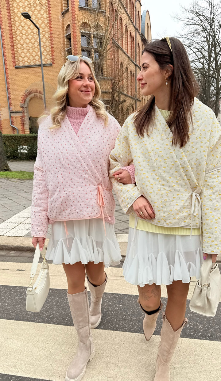 Patchwork Jacke Spring Flowers