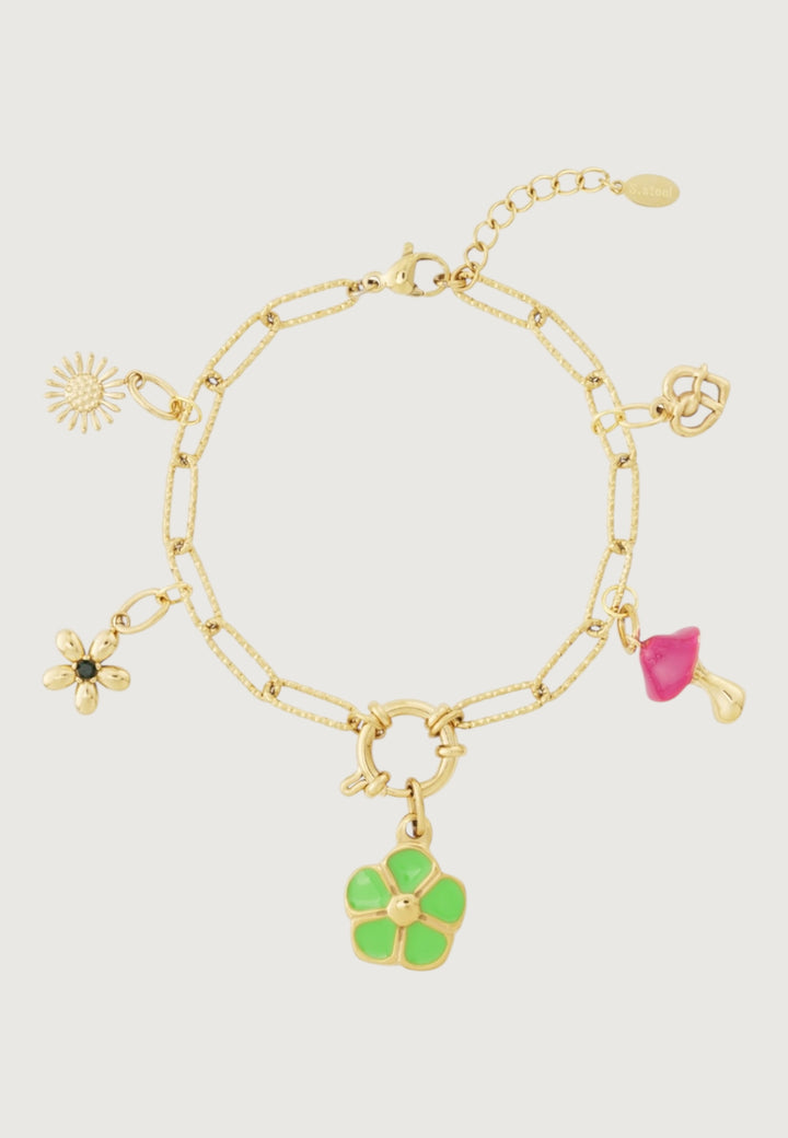 DIY Armband Green Wish