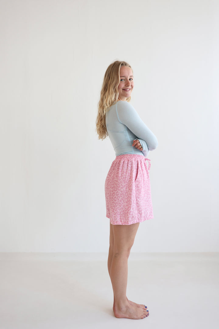 Musselinshorts Timeless Leopard