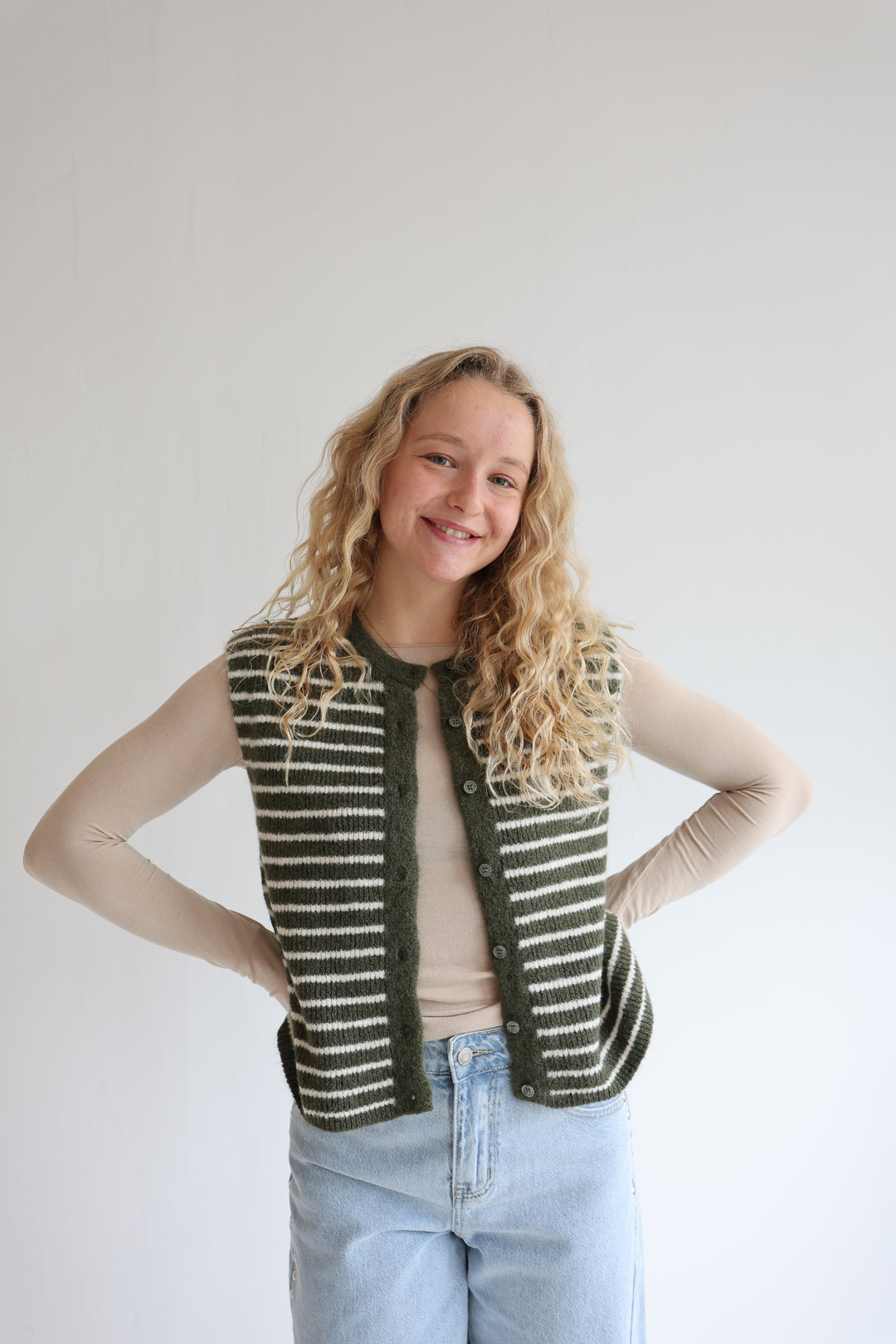 Gestreifte Weste Josephine