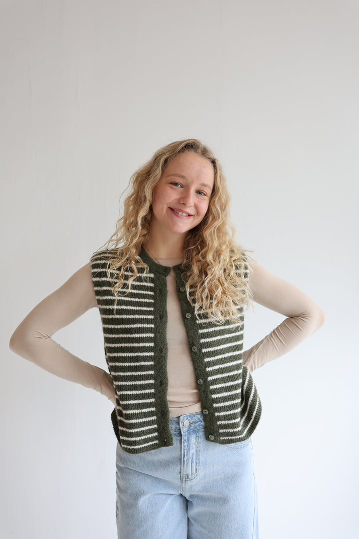 Gestreifte Weste Josephine