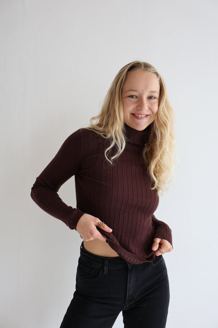 Rollkragenpullover Basicly