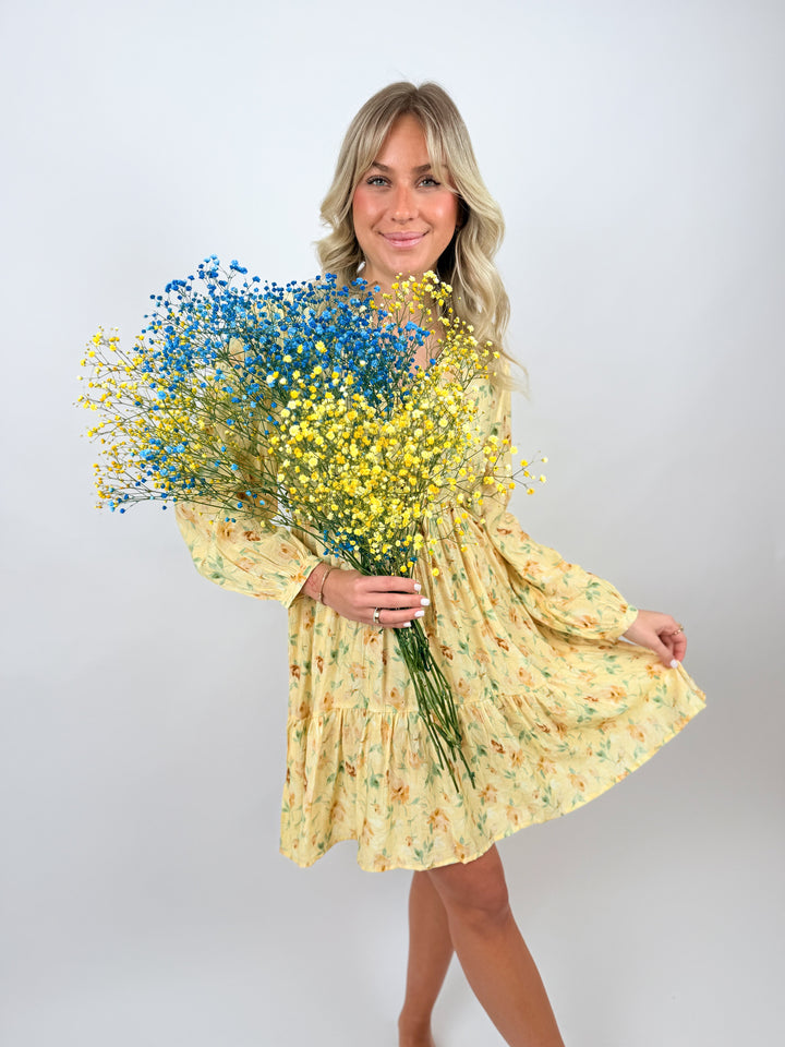Kleid mt Floralprint Barcelona