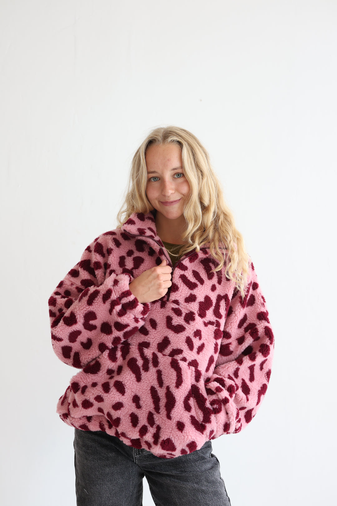 Cozy Leo Fleece Hoodie