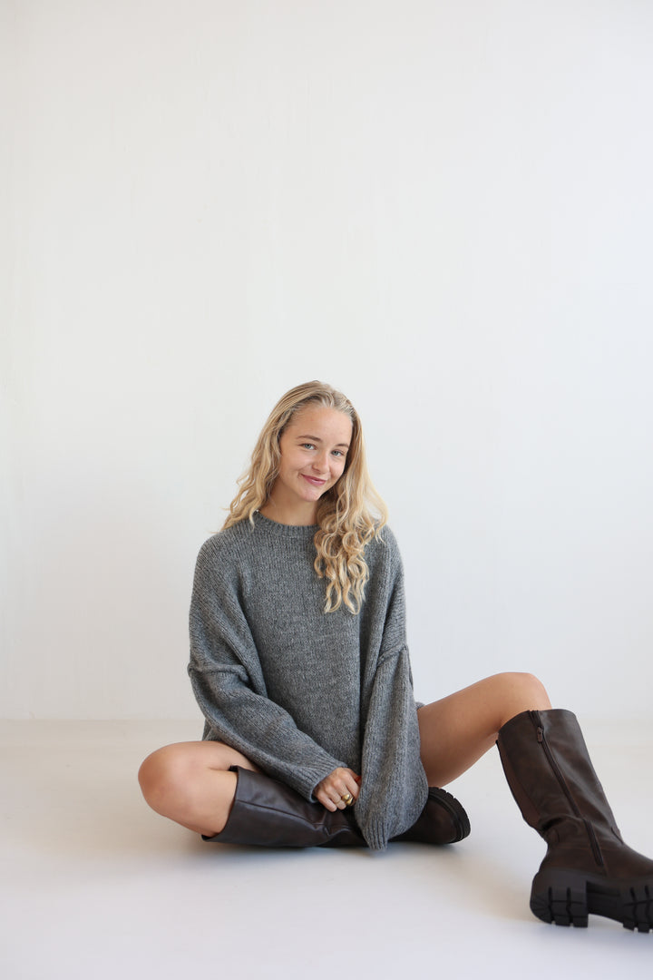 Langer Oversize Pullover Mary