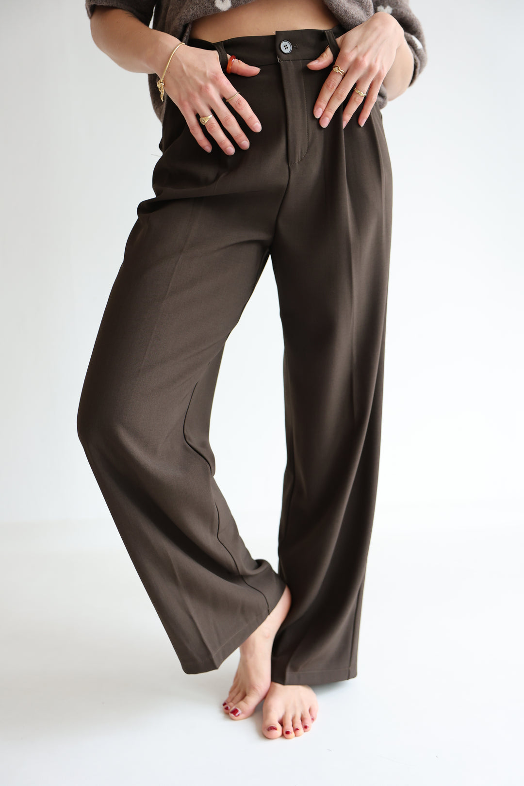 Bundfaltenhose Relaxed Fit