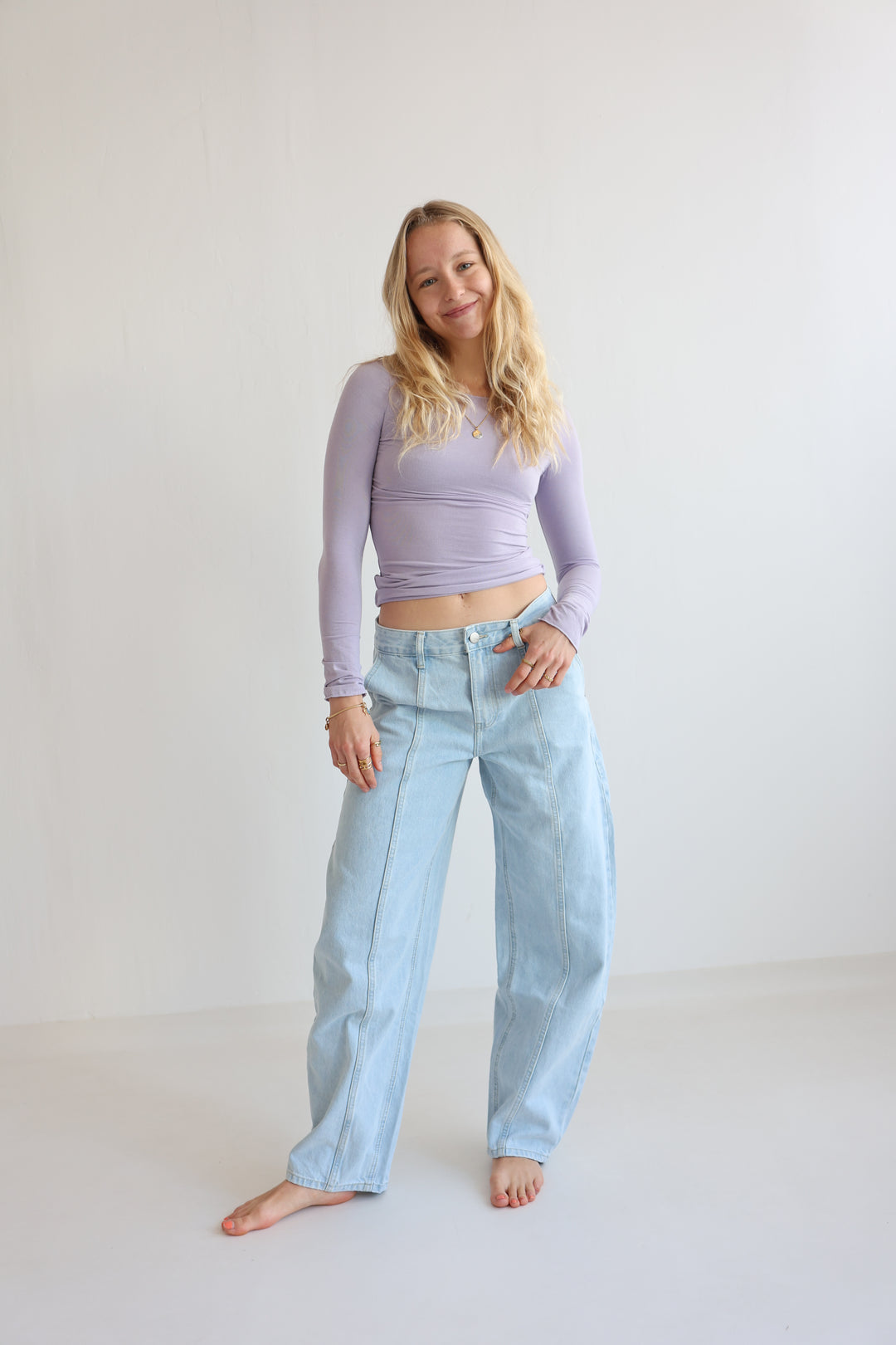 Barrel Jeans Casual Walk