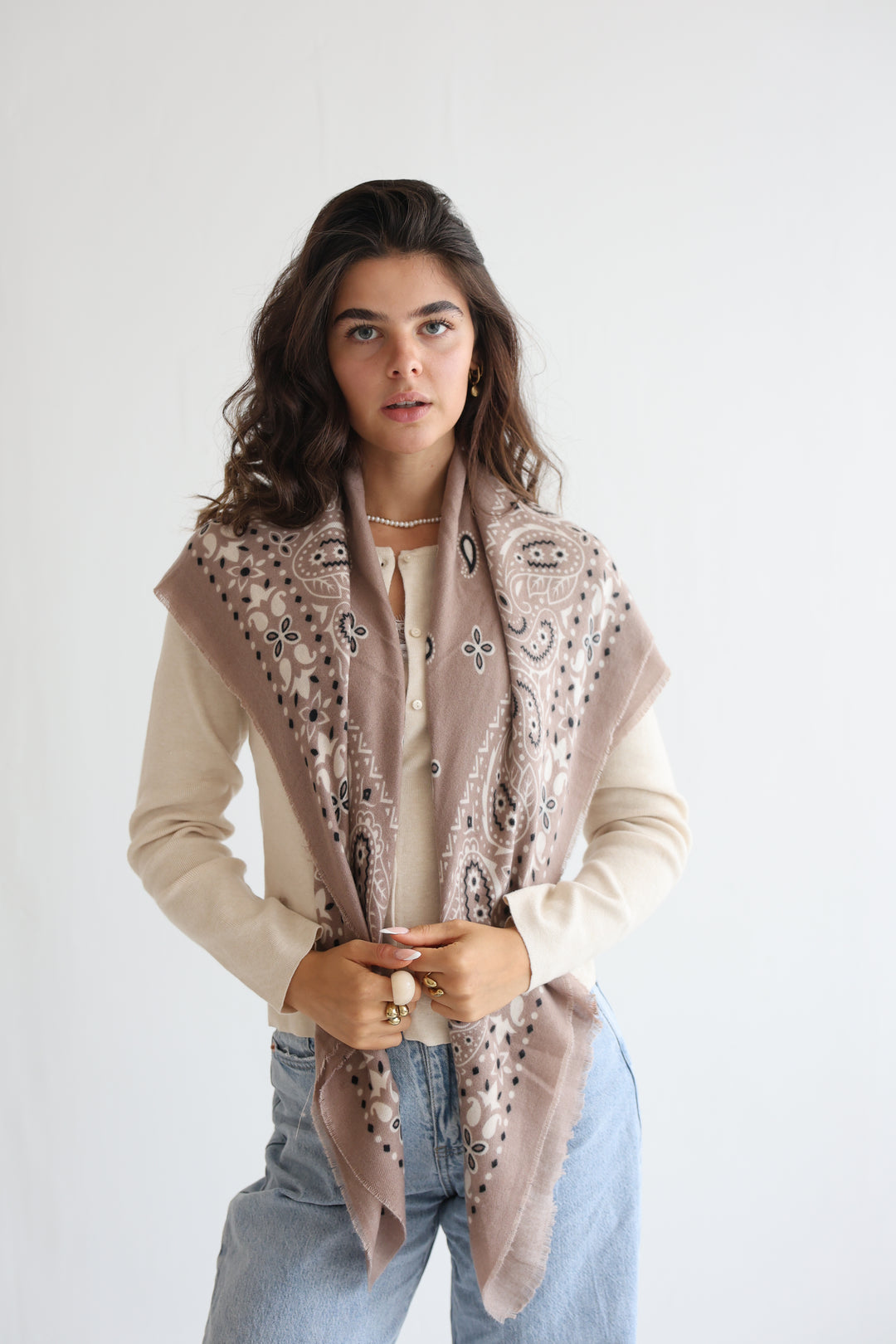 Bohemian Bloom Scarf
