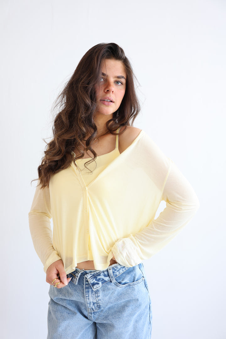 Lightweight Sheer Cardigan