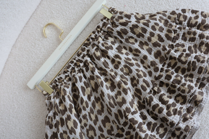 Hosenrock mit Leoprint Ella