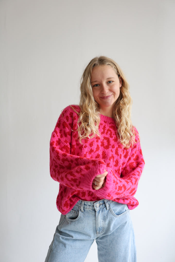 Soft Leopard Knit