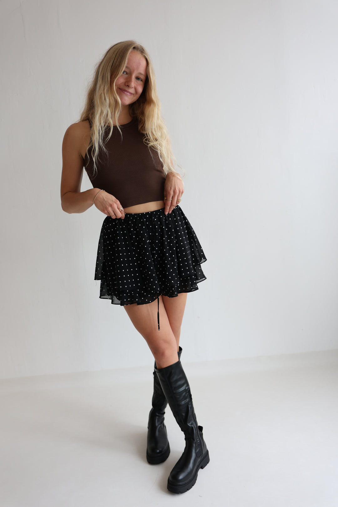Minirock Polka Dots
