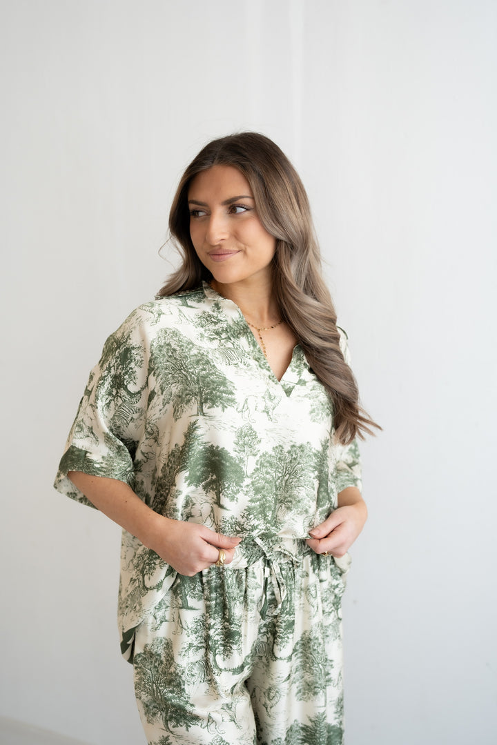 Luxury Bluse (kurz)