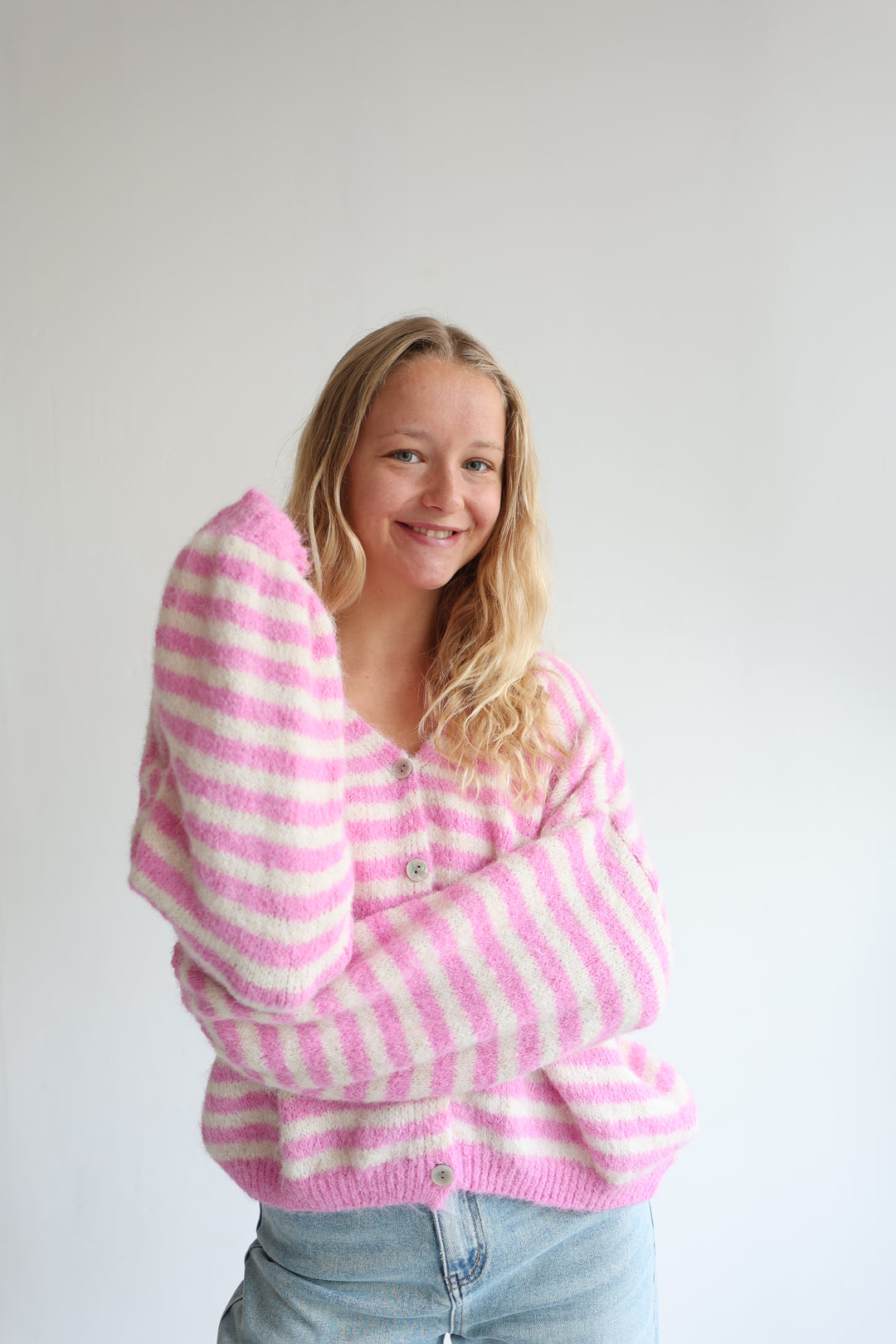 Gestreifter Cardigan Cosima