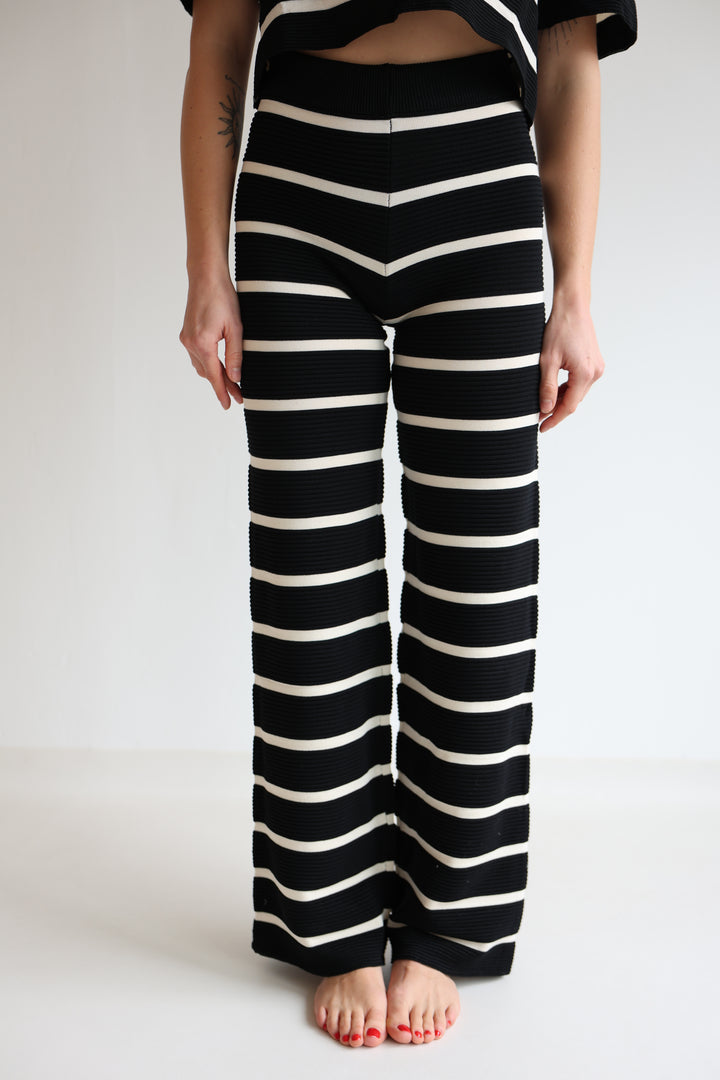 Lange gestreifte Hose Sandy Stripes