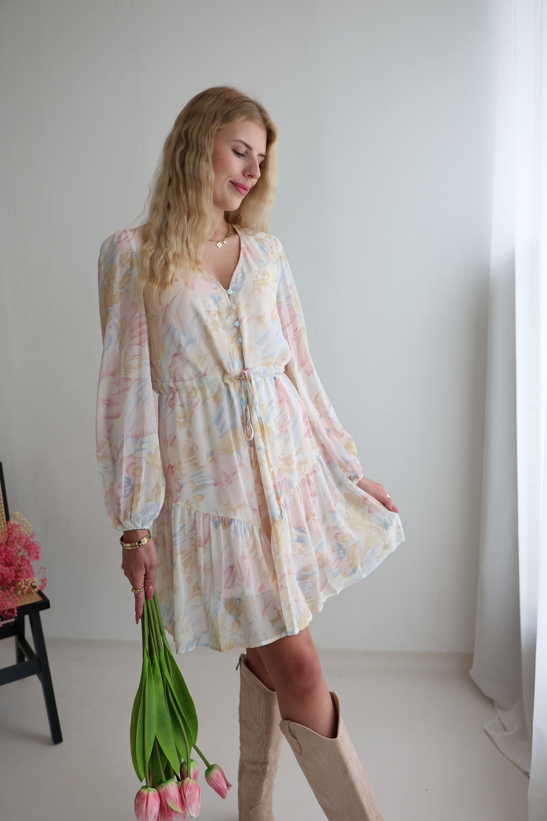 Sommerkleid mit Floralprint Laurella