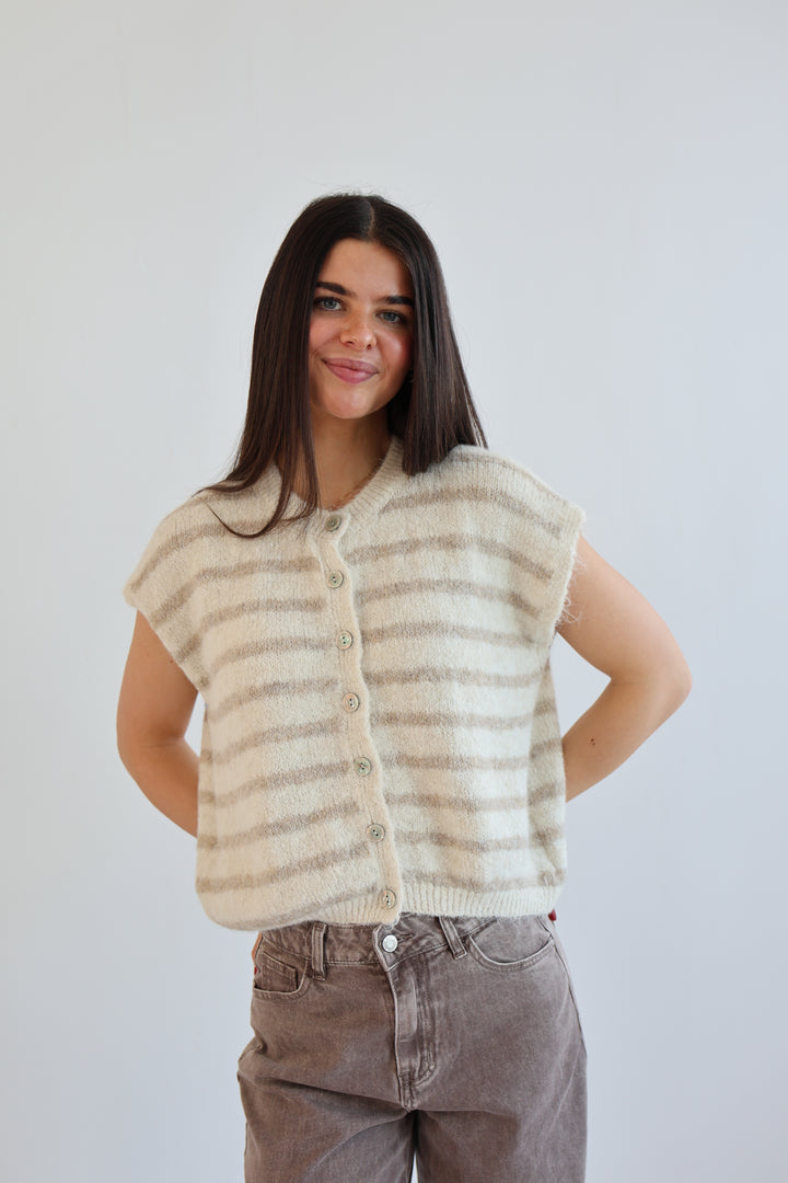 Gestreifte Weste Cosima