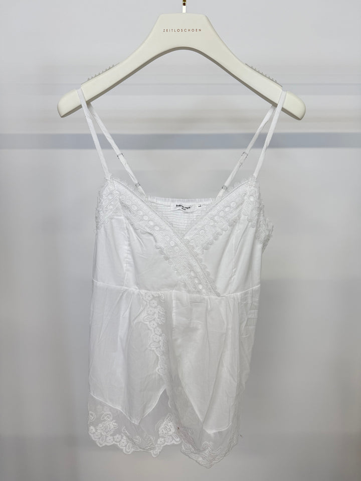 WHITE LACE BABYDOLL TOP GR.L (B-WARE)