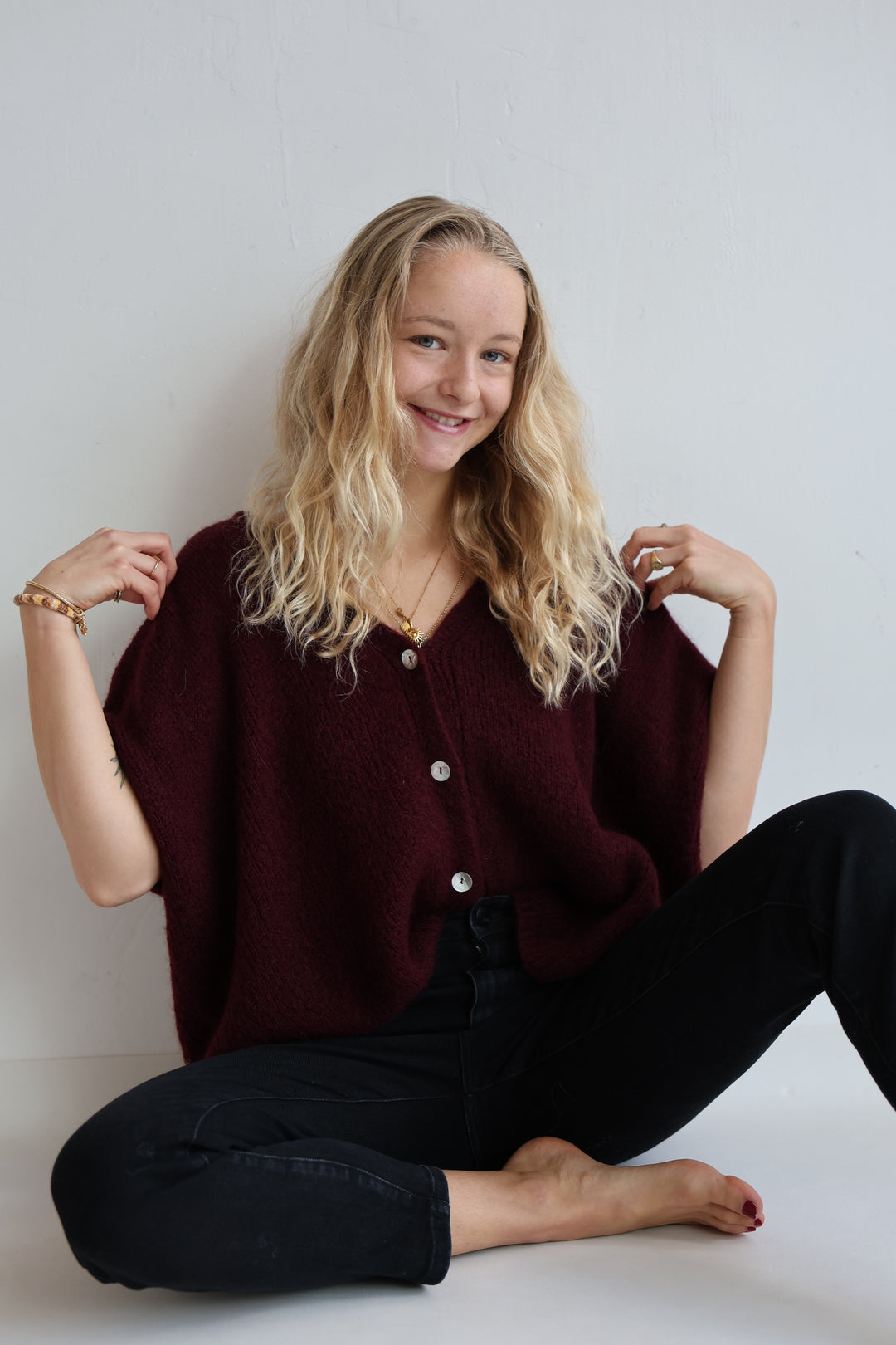 Lockere Pullunder-Weste Gina