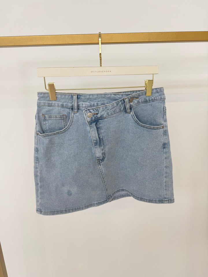 JEANSROCK MIT ASYMMETRISCHEM SAUM GR.L/40 (B-WARE)