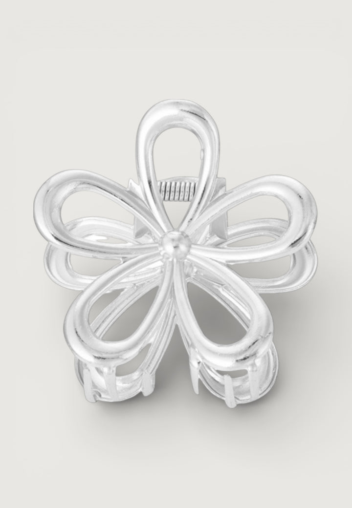 Haarspange Metallic Flower