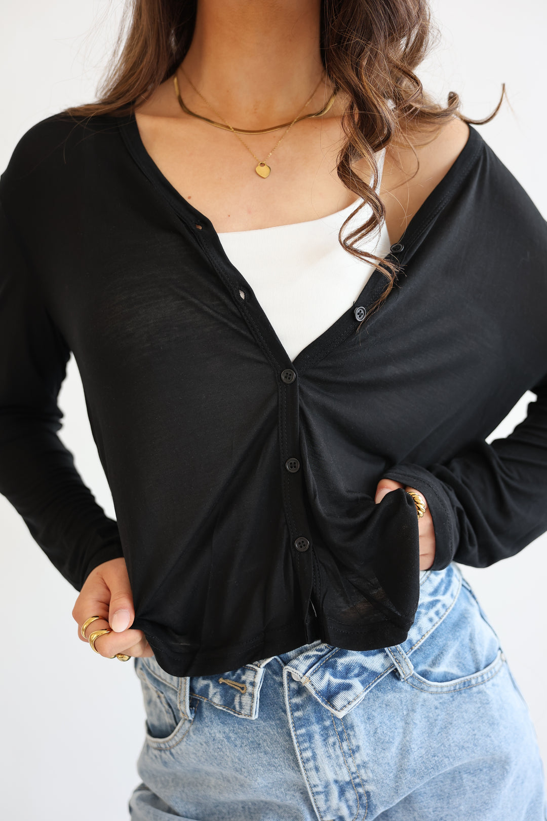 Lightweight Sheer Cardigan
