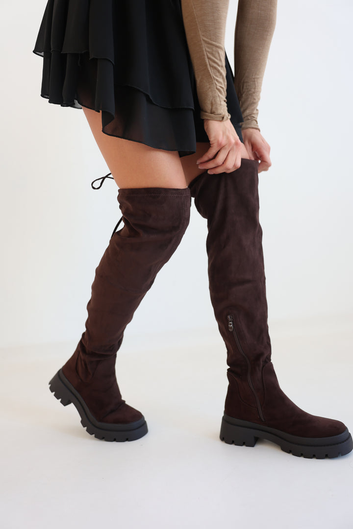 Trail Knee-High Boots