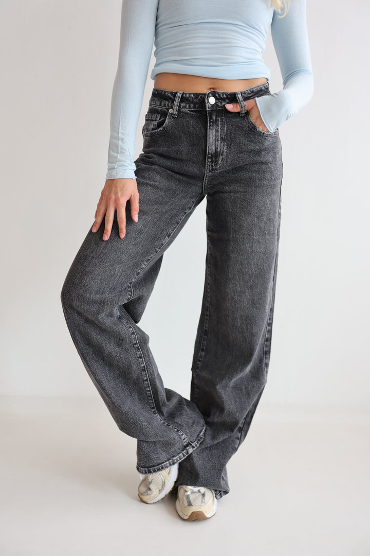Romy Extra Long Wide Leg Jeans