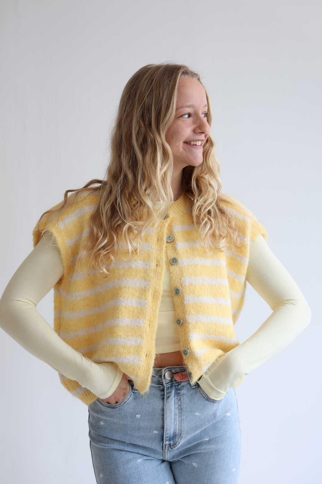 Gestreifte Weste Cosima