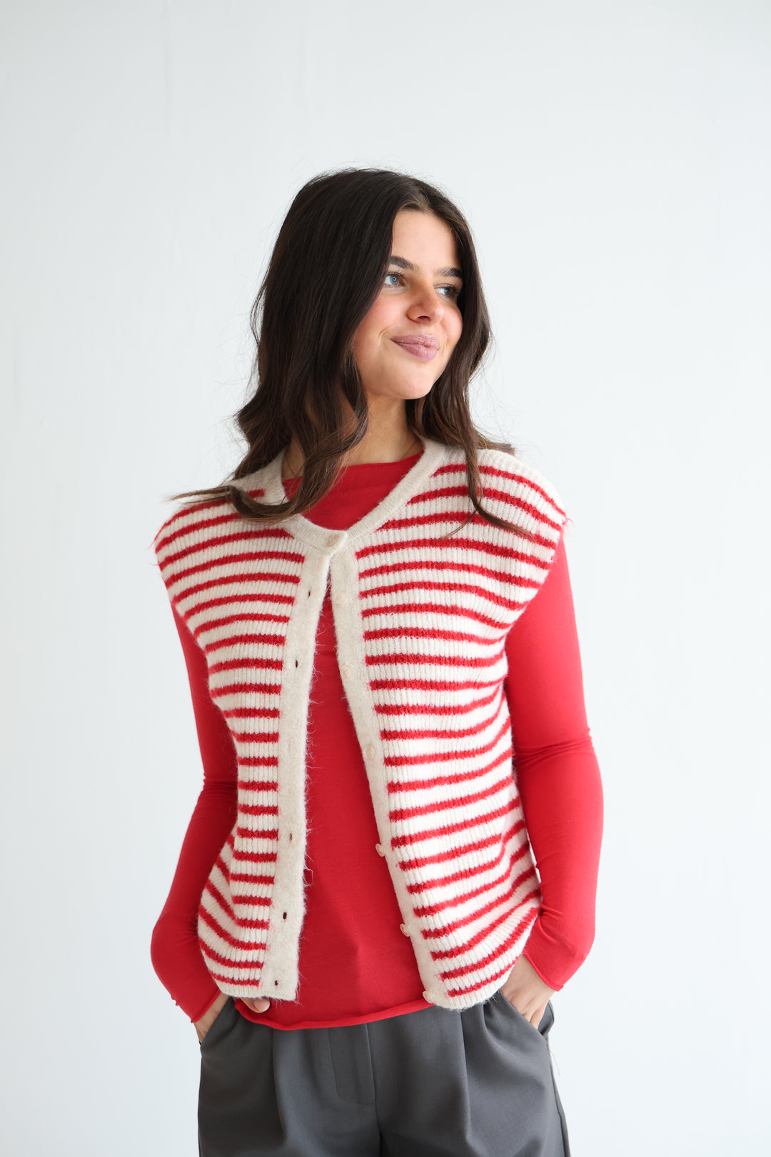 Gestreifte Weste Josephine