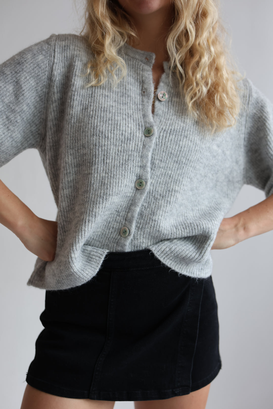 Kurzarm Cardigan Jolina