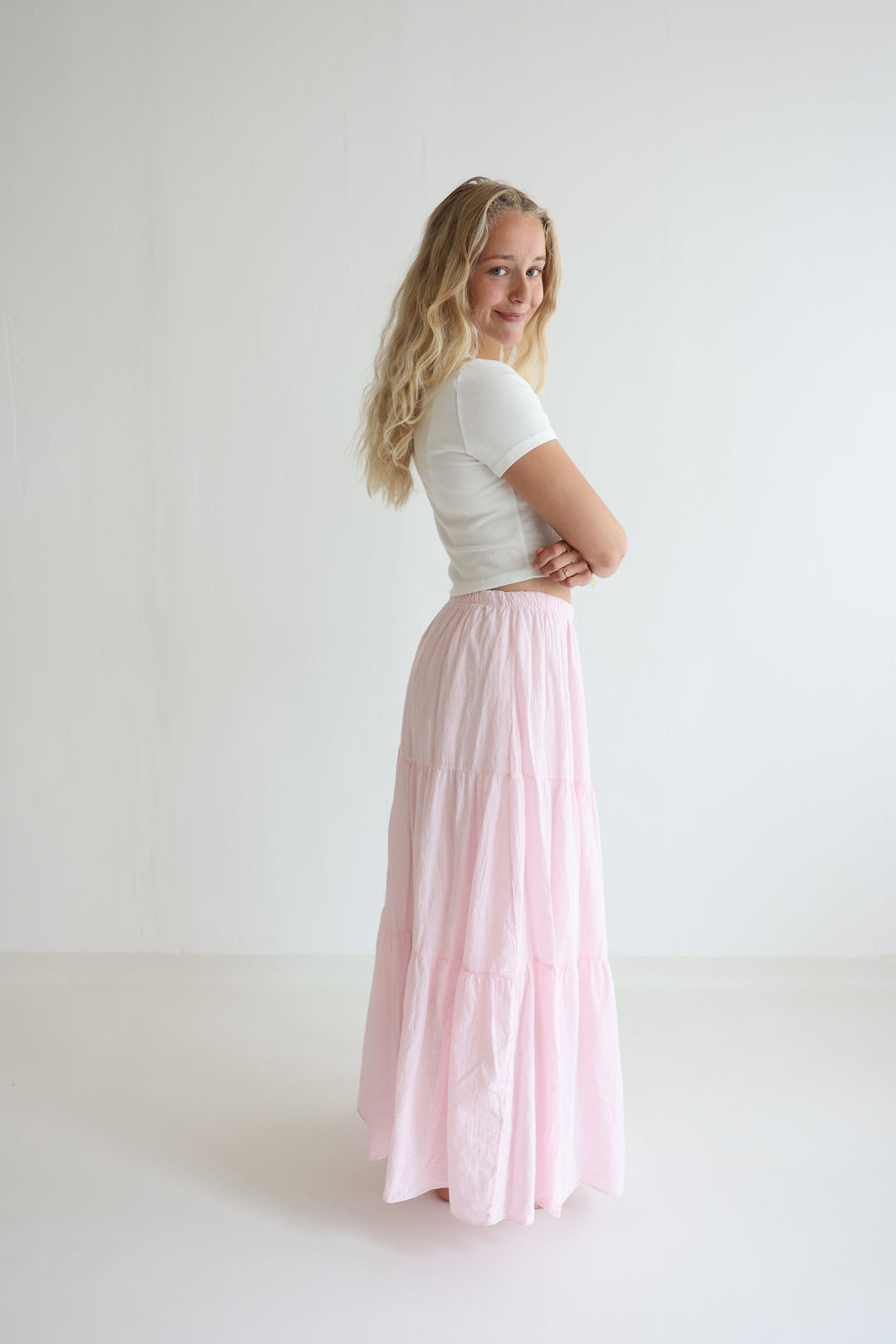 Cotton Maxi Skirt