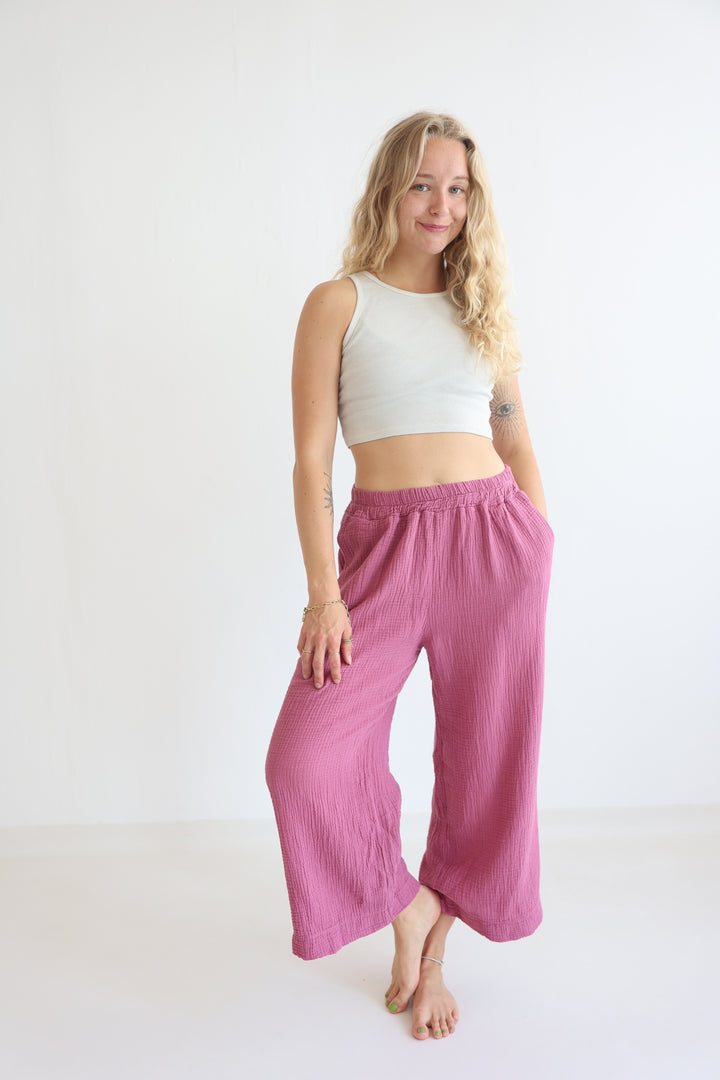 Casual Musselin Pants Petite