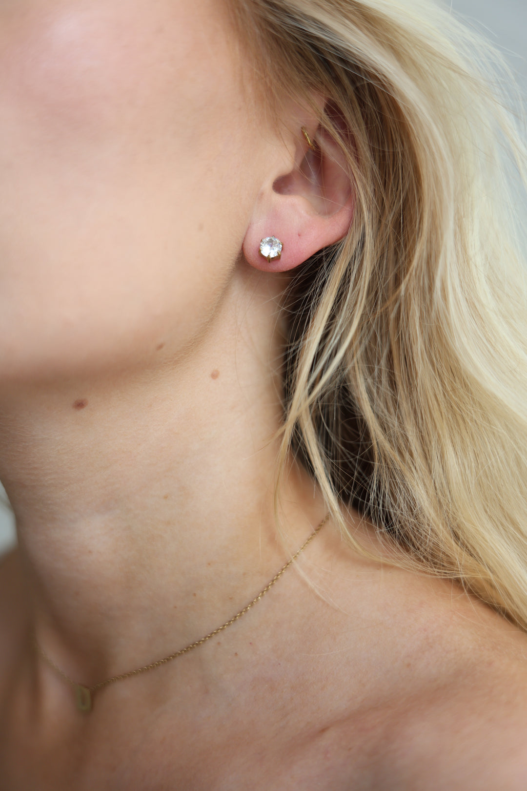 Ohrstecker Simple Diamond