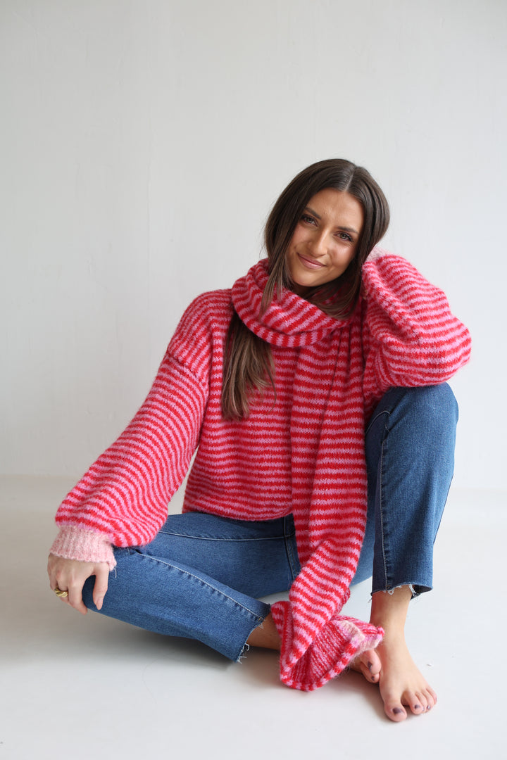 Gestreifter Schal Moodline