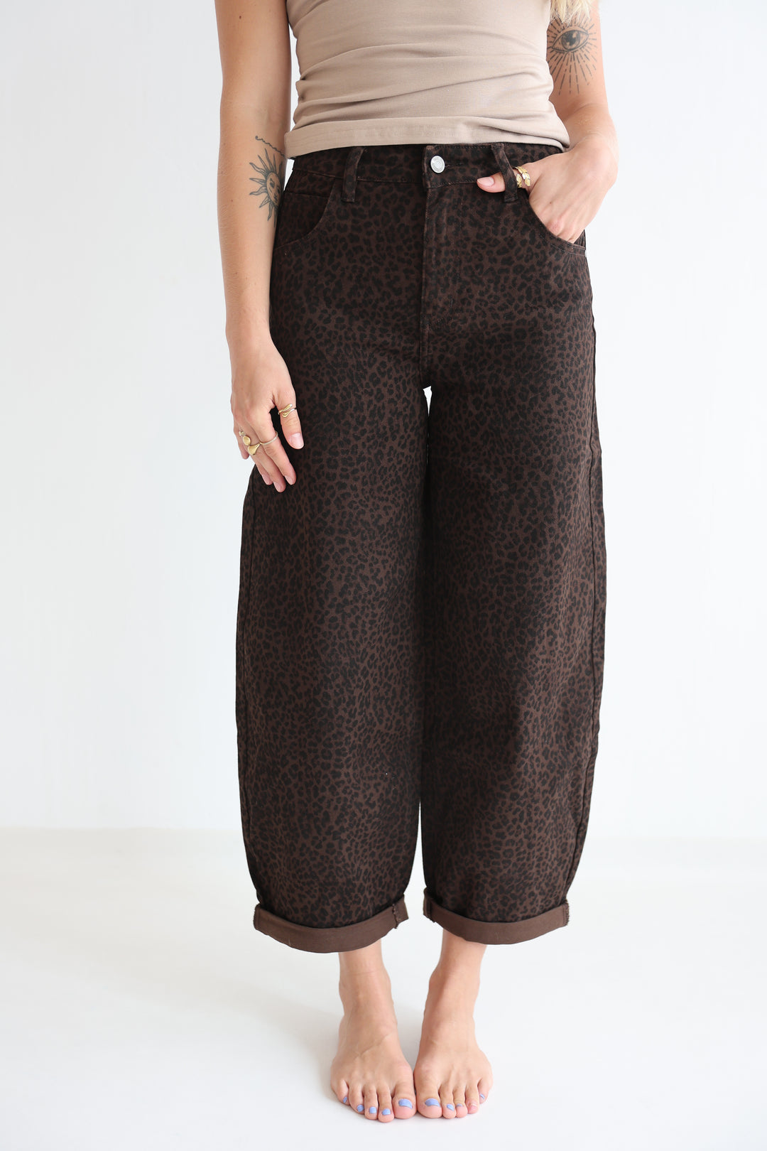 After Dark Animal Ballon Jeans