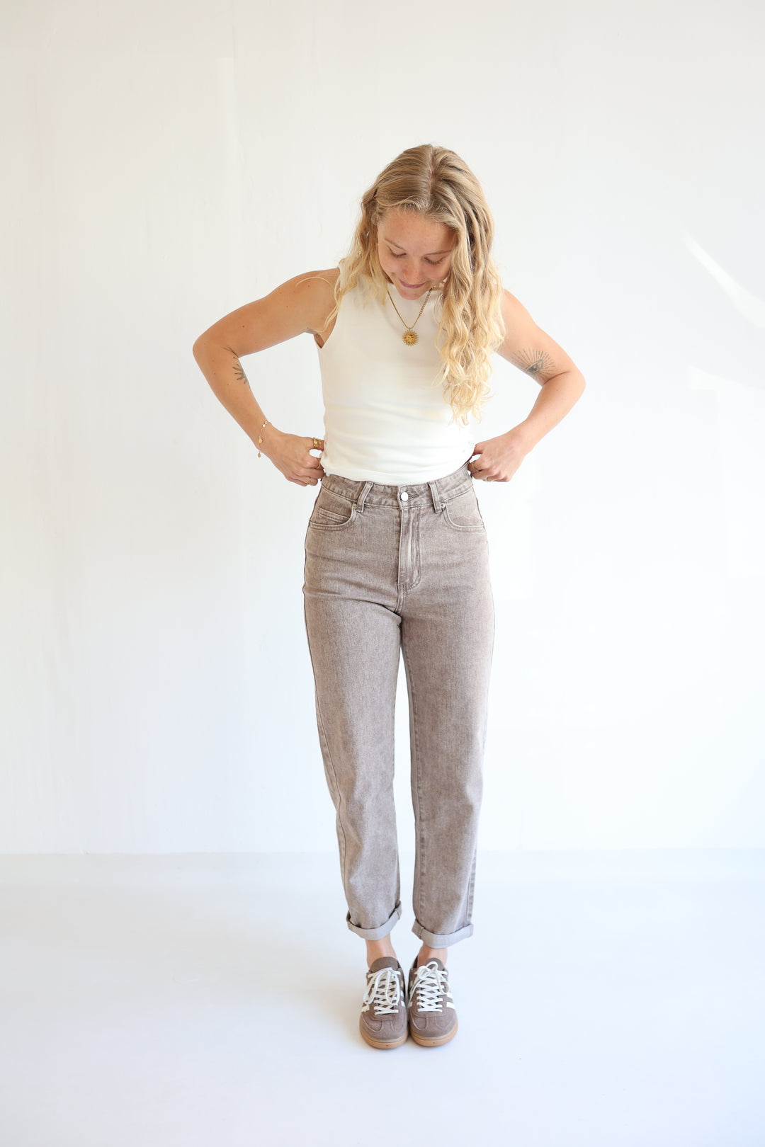 Mom Jeans Mocca Mood